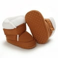 thumbnail image 5 of Otqutp Baby Boots 0-1 Years Old Baby Boys Girls Cotton Shoes Warm Baby Shoes Plus Velvet Boots Soft Sole Baby Shoes Toddler Shoes, 5 of 9