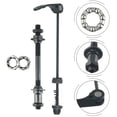 thumbnail image 3 of Bgsha Bike Bicycle Axle Front Rear Quick Release Skewers With 25mm（1/4） Hub Bearings, 3 of 10