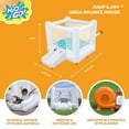 thumbnail image 3 of H2OGO! Jump & Joy Kids White Bounce House with Slide and Blower, Indoor/Outdoor, Ages 3+, 3 of 13