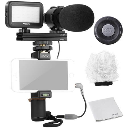 Smartphone Video Kit V7 with PR-1 Smartphone Rig & VXR50 Pro Stereo Microphone