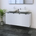 thumbnail image 2 of Nicole 4S 120 Double Sink Floating Bathroom Vanity (48" Width), 2 of 6