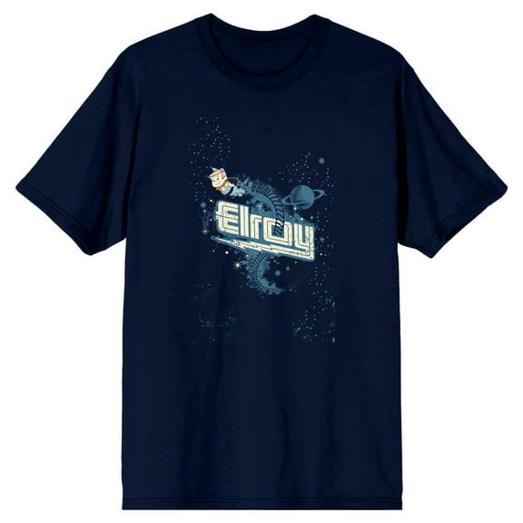 Jetsons Elroy Buzzzz Men's Navy T-shirt