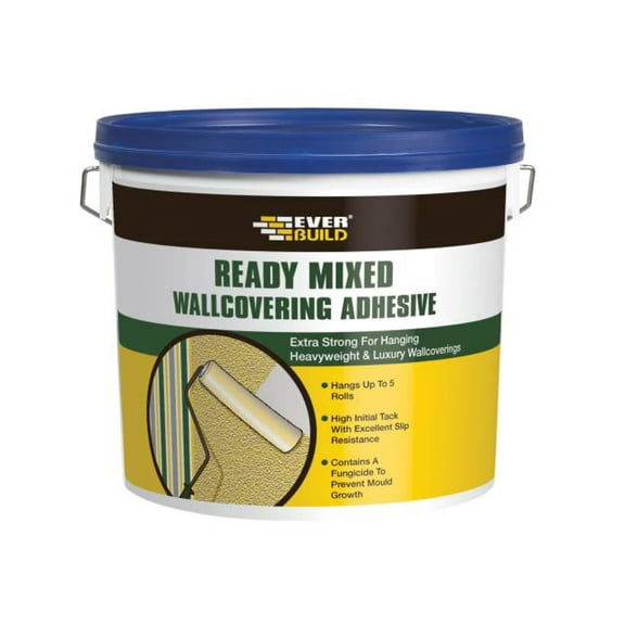 Everbuild - Ready Mixed Wallcovering Adhesive 4.5kg