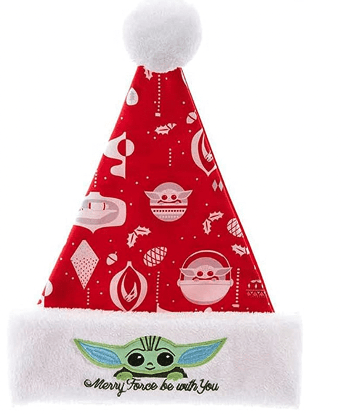 FAST SHIPPING. Star Wars The Mandalorian Baby Yoda Santa hat 