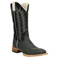 thumbnail image 2 of Justin Boots Mens Hombre Embroidered Wide Square Toe Cowboy  Mid Calf Boots, 2 of 5