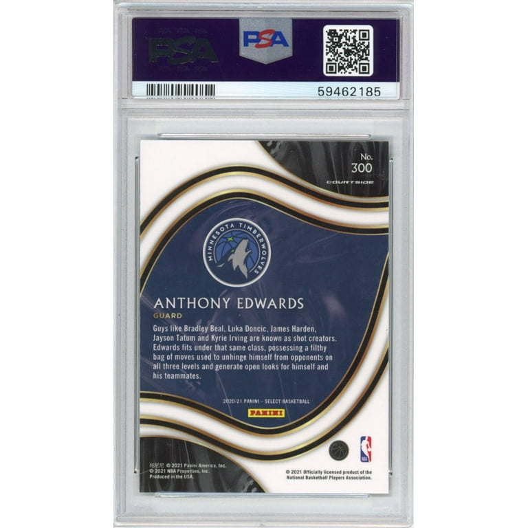 Panini Select 2020-21 Anthony Edwards #300 Blue Retail