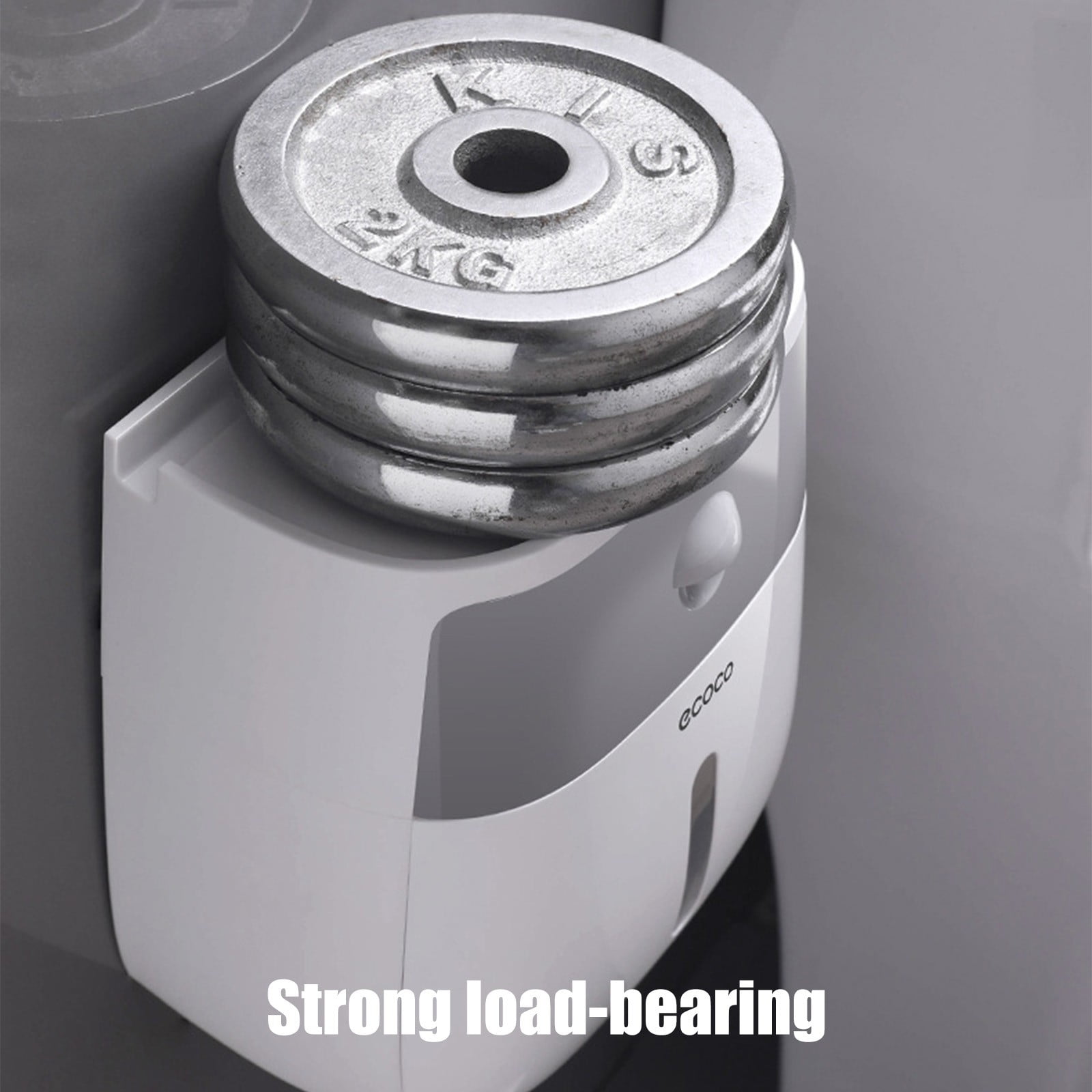 Kezqiaxn Toilet Paper Holder with Shelf Wall-MountedSensor Tissue Box- Sensor Automatic Paper Dispensing Machine- Punch- Paper Box for Household and Commercial Bathrooms- Transparent Viewin