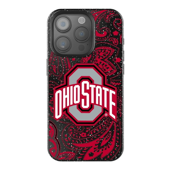 Keyscaper Ohio State Buckeyes Paisley Bling iPhone Case