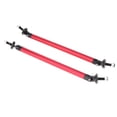 thumbnail image 4 of Universal Polished Adjustable Front Bumper Lip Splitter Support Strut Rod Tie Pair Easy to Use 150mm, 4 of 6