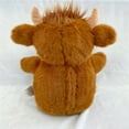 thumbnail image 6 of Highland Cow Plush Baby Sleep Soother - Heartbeat Stuffed Animal with Calming Light, White Noise, Shush, and Mother's Heartbeat for Newborns, Boys & Girls, 6 of 8