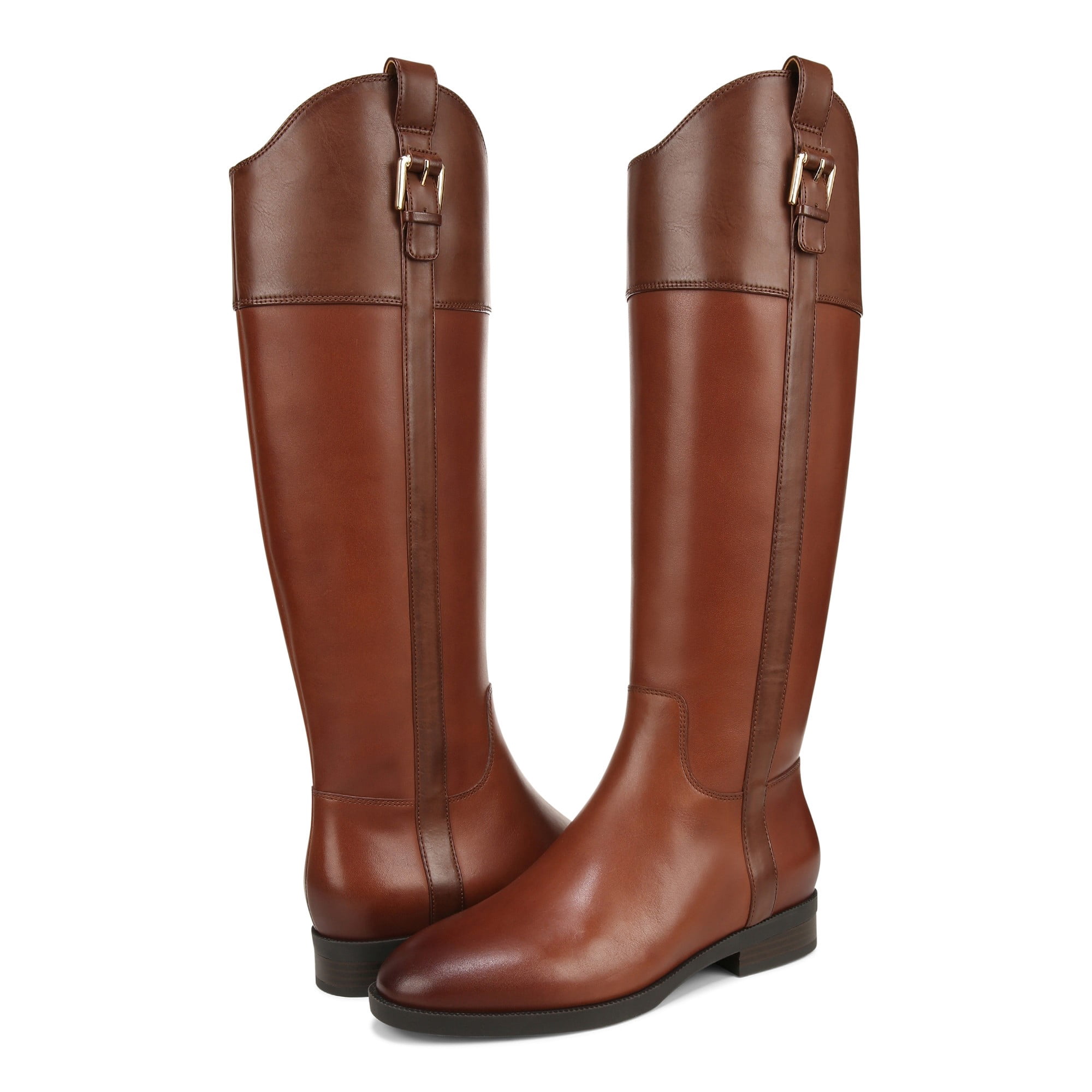 Vionic Womens Phillipa Zipper Leather Knee-High Boots  display picture 3