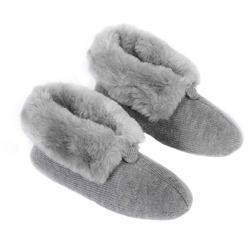 Button Boot Slippers - Walmart 