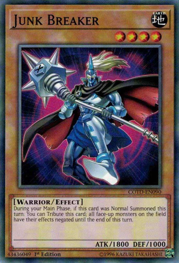 YuGiOh Code of the Duelist Common Junk Breaker COTDEN090
