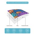 thumbnail image 4 of Quilts Queen Size Bedding Set, Clownfish Coastal Reversible Summer Quilt 3 Pieces, Nautical Ocean Sea Anemones Coral Lightweight Bedspreads Coverlets with 2 Pillow Shams for All Seasons, 4 of 5