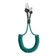 thumbnail image 1 of Spring Retractable USB Type C Fast Charging Cable Cellphone Charger Data Line, 1 of 3
