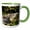 Green/White, variant on 3drose, Iguanas (lizard), Cayman Islands, Caribbean-ca42 Gjo0068 - Greg Johnston, 15oz Mug
