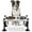 Off-white, variant on Elevated Dog Bowl with Double Stainless Steel Bowl and Waterproof Plate , Rustic Wooden Dog Dish Stand for Small and Medium Dogs and Cats. Do-Over Color