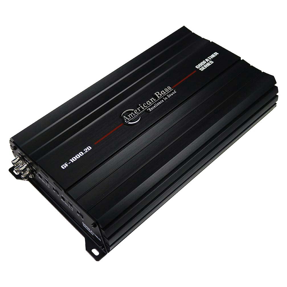 American Bass 2CH Amplifier 1240 Watts RMS