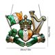 thumbnail image 3 of Yusimy 2D Flat St. Patrick's Day Acrylic Hanging Ornaments for Holiday Decor, 3 of 6