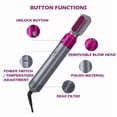 thumbnail image 2 of Multi Functional 5-in-1 Hot Air Comb & Hair Straightener Brush with Curling Iron, Hair Dryer & Dry Brush for Women | Electric Hair Styling Tool, 2 of 10