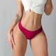 thumbnail image 3 of Gibobby Calzones de encaje para mujer Ropa interior Mujer Sexy Cintura Algodón Ropa interior Encaje Tanga de mujer(Rojo,M), 3 of 5