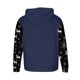 thumbnail image 4 of Sudadera con capucha para hombre, estilo casual, con cuello redondo, estampado, manga larga, blusa de poliéster, 4 of 5
