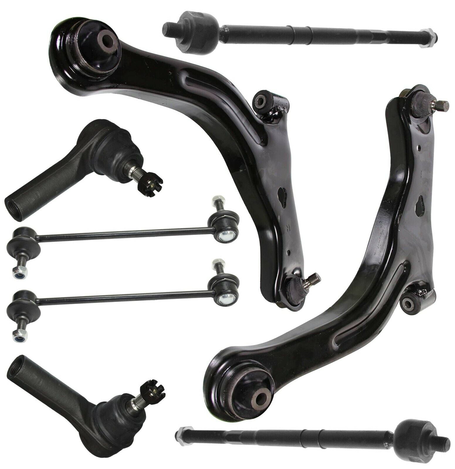 Lower Control Arm with Ball Joint ,Front Left Control Arm,A-Partrix, Outer  Tie Rod End,Suspension Kit g826