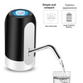thumbnail image 4 of 1pc Black Automatic Water Bottle Pump USB Charging Water Pump One Button Automatic Switch Of Water Dispenser Black, 4 of 6
