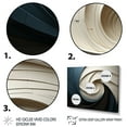 thumbnail image 3 of Designart "Geometric VORTEX I" Abstract Spirals Metal Wall Décor Set, 3 of 5