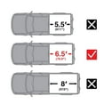 thumbnail image 4 of 6.5FT Soft Tri-Fold Tonneau Cover Truck Bed Fit For 2015-2023 Ford F150, 4 of 5