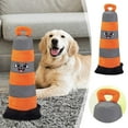 thumbnail image 2 of Pet Toys Puppy Chew Traffic Soft Trainer Interactive Agility Booster Squeaky Teething Exercise Aid For Shelter Training Home Play Bonding Development, 2 of 5