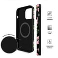 thumbnail image 3 of VELVET CAVIAR for Floral iPhone 12 Pro Max Case Compatible with MagSafe - Cute Protective Black Case for Women - Pink Rose Flower, 3 of 3
