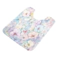 thumbnail image 3 of IAUYY Set of 2 Inch Bath Mat Thick Soft Plush Shower Mat TPR Backing Material Non Slip Bath Mats for Bathroom for Tub Shower Hotel Romantic Charm Of Retro Art, 3 of 9
