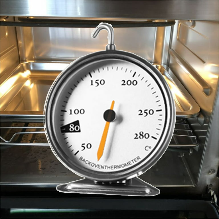 Travelwant Large Oven Thermometer Accurately- Large Rotary Hook & Easy to Read Large Reading Number Shows Marked Temperature for Kitchen Food Cooking.