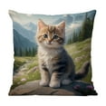 thumbnail image 4 of Tarmeek 4Pcs Pillow Covers 18x18, Cute Animals Pillow Covers Holiday Decorative Cushion Case, Removable Protector for Sofa Couch Bed, Throw Pillow Covers Festive Winter Home Decor, 4 of 9