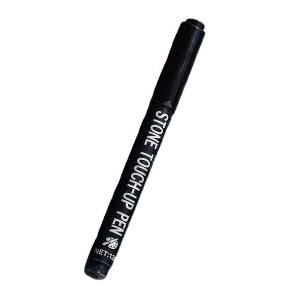 Black Stone Tablet Repair Pen, 5ml - Waterproof & Heat Resistant Metal Marker for Restoration, Letter Refinishing Kit, 14cm Length, 1 Piece