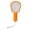 C003- Saffron, variant on Bug Zapper, Electric Swatter Rechargeable, Swatter Electric, Electric Mosquito, 7X3.5 Inch 3-In-1 Auto Mosquito Luring Orange Mini Racket for Home Use to Zap Mosquitoes, Flies and