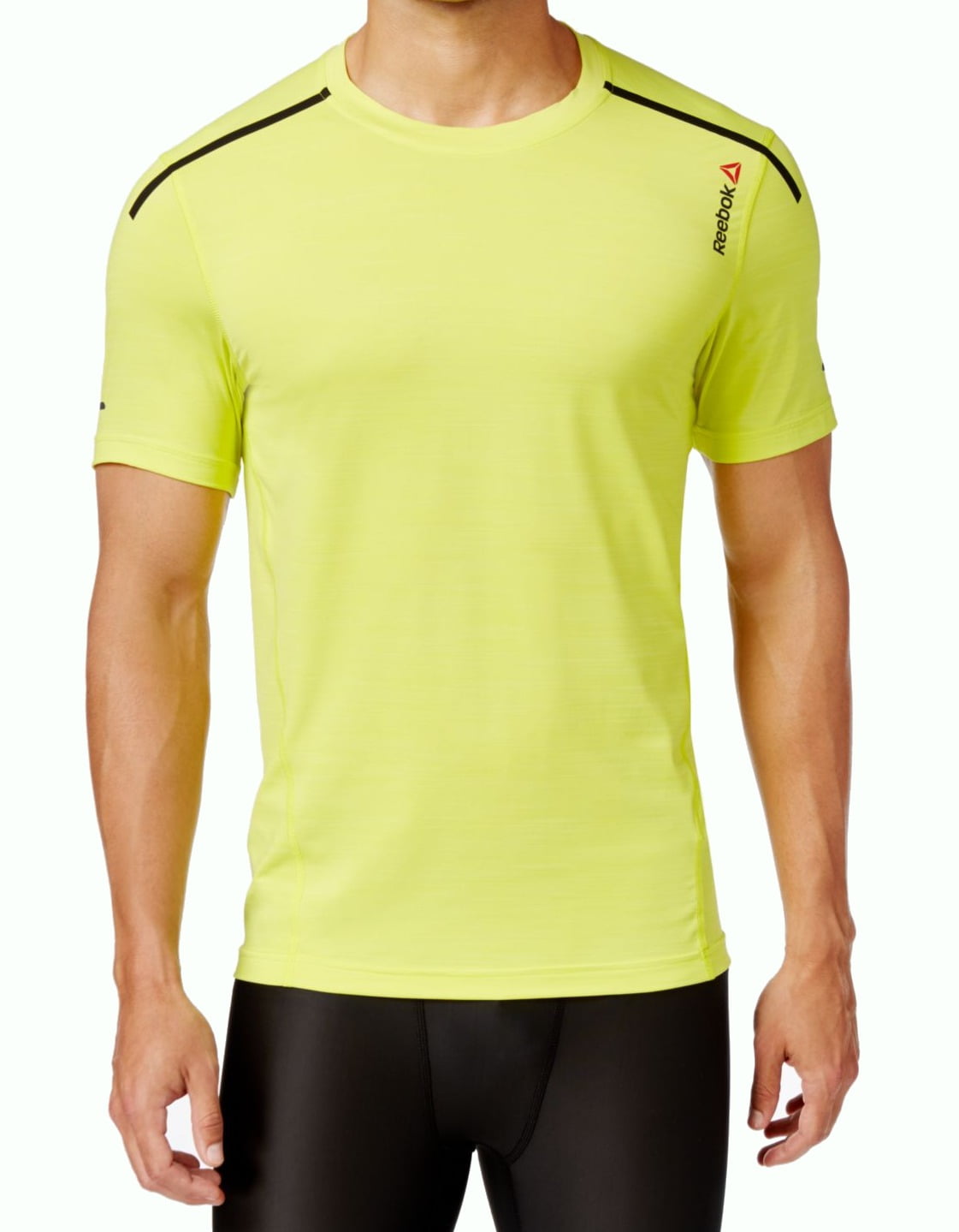 Reebok - NEW Neon Green Mens Size XL Activchill Crewneck Compression ...