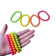 thumbnail image 3 of Conjunto De Accesorios De Disfraces De Fiesta De Lujo, Conjunto De Disfraces De Neón Para Mujeres Diadema De Encaje Collar Pendientes Pulseras Guantes Calentadores De Piernas sonducket  AP005900-00, 3 of 6