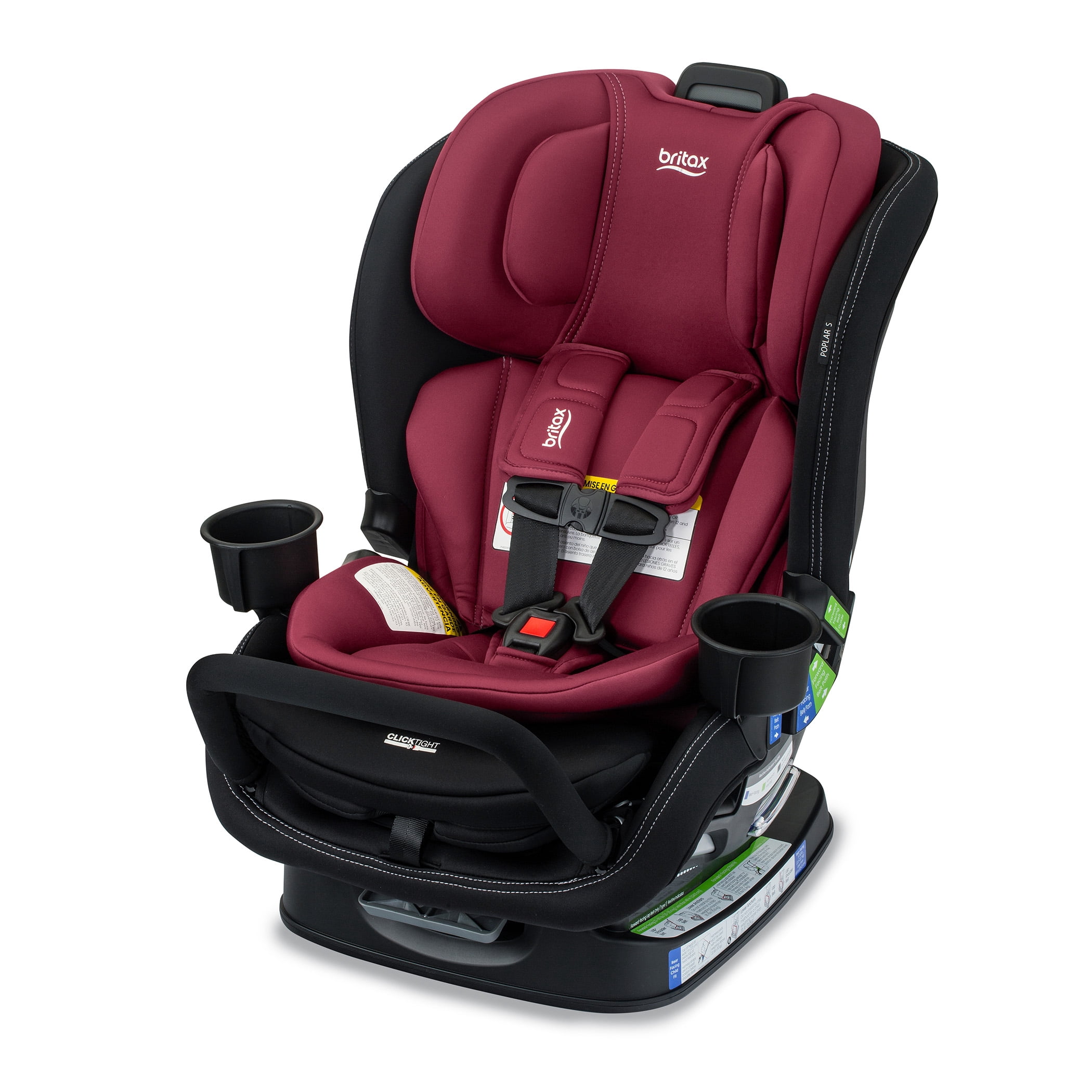 Britax Poplar S Convertible Car Seat, Ruby Onyx
