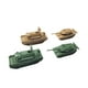 thumbnail image 4 of Modelo de tanque DIY en miniatura para niños, Mini vehículos coleccionables, decoración de mesa, tanque, vehículo de juguete, regalos de cumpleaños, 4 Hugo Vehículo cisterna, 4 of 10
