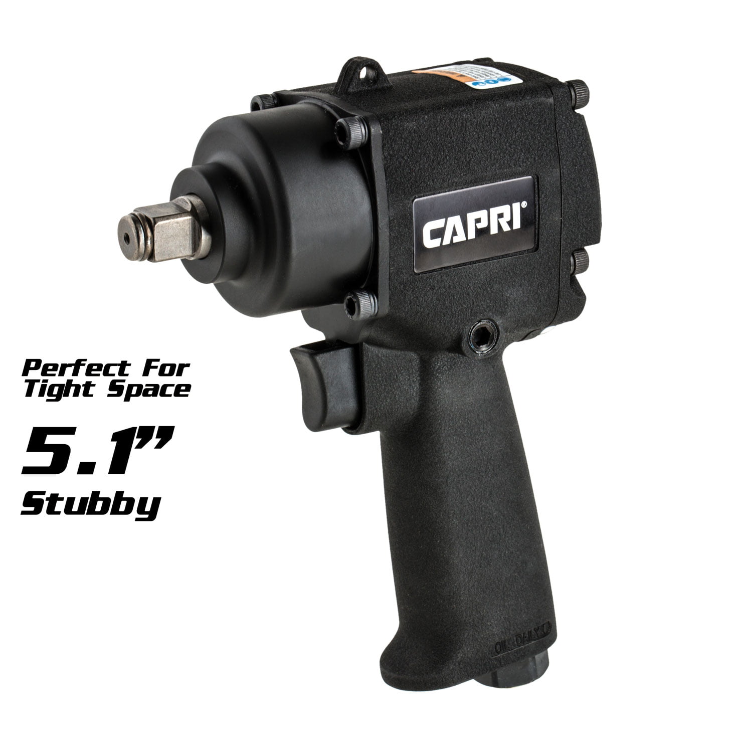 Capri Tools 3/8 in 320 ft lbs. Stubby Air Impact Wrench 