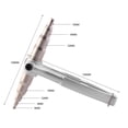 thumbnail image 2 of Noref Stainless Steel Manual Copper Tube Expander Air Conditioner Maintain Repair Hand Expanding Tool, Expanding Tool, Copper Tube Expander, 2 of 7