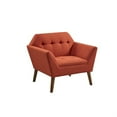thumbnail image 2 of INK+IVY Mid-Century Newport Newport Accent Chair with Spice Finish II100-0468, 2 of 5