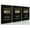 Black Gold, variant on GUBIYU Hustle Grind Execution Wall Art Set of 3 Framed Canvas Black Motiviational Wall Art Home Office Wall Decor Inspirational Positive Quotes Posters Success Entrepreneur Gifts for Mens Guys 12"x16"