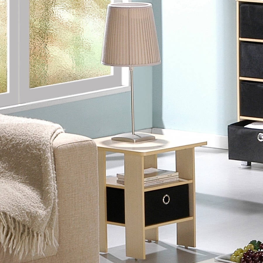 Furinno Petite End Table Bedroom Night Stand, Set of 2, Multiple ... Furinno Petite End Table Bedroom Night Stand, Set of 2, Multiple ...