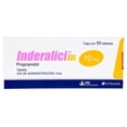 thumbnail image 1 of Inderalici 10mg con 50 Tabletas, 1 of 4