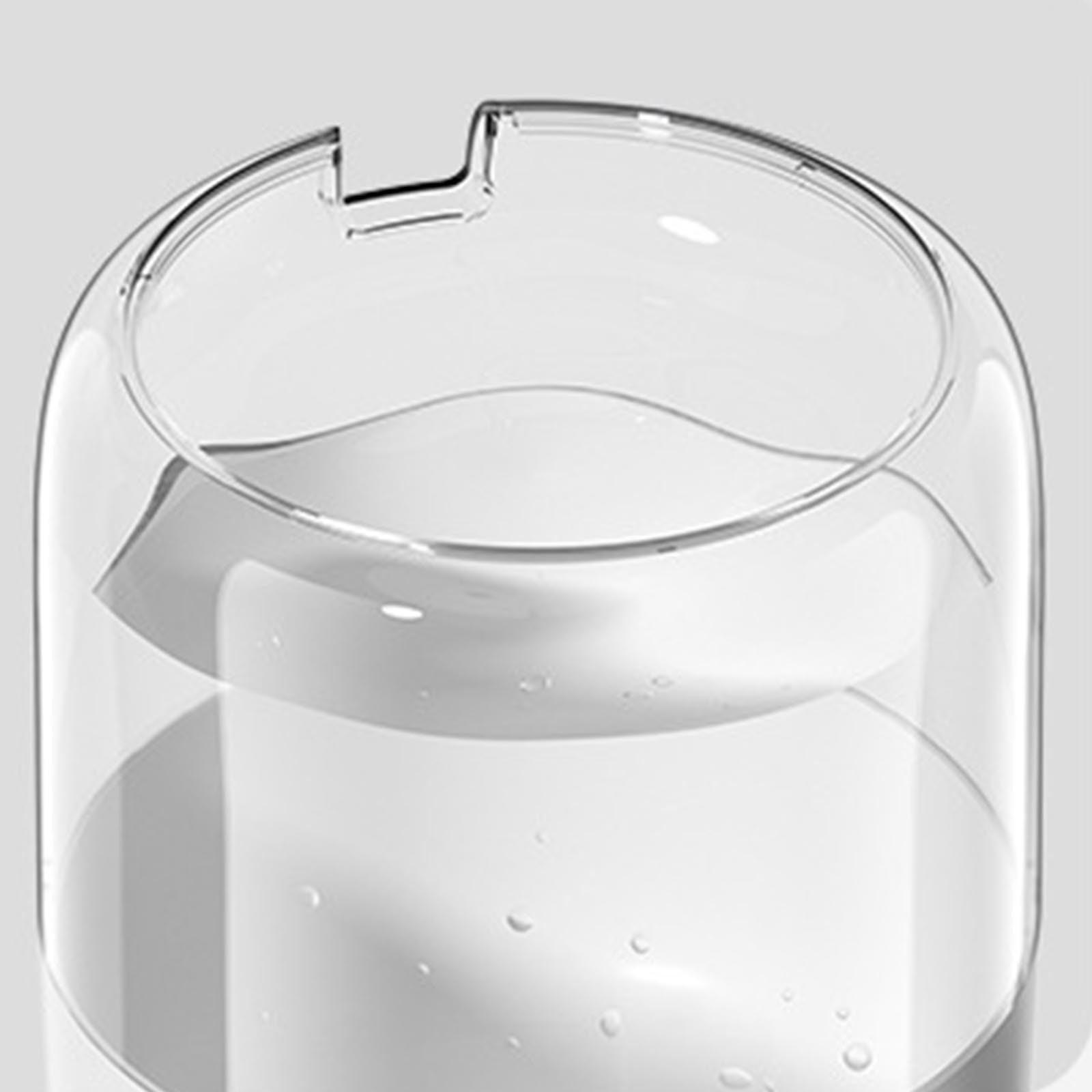 2L Cool Mist Humidifier USB, Large Capacity Quiet Bedroom Humidifier with Night Light Digital Display Timer, for Home Office Sleep Air Moisturizing