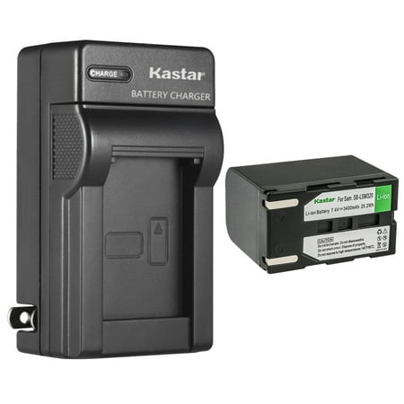 Image of Kastar 1-Pack SB-LSM320 Battery and AC Wall Charger Replacement for Samsung SC-D653 SC-D655 SC-D953 SC-D955 SC-D963 SC-D965 SC-D975 SC-DC163 SC-DC164 SC-DC165 SC-DC171 SC-DC171U Camera