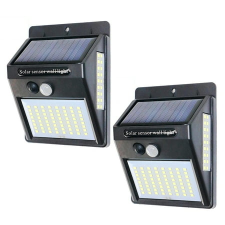 2 Pack Solar Lights, 3 Working Modes, Solar Wireless Light Wall Light ...